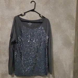 Sequin top